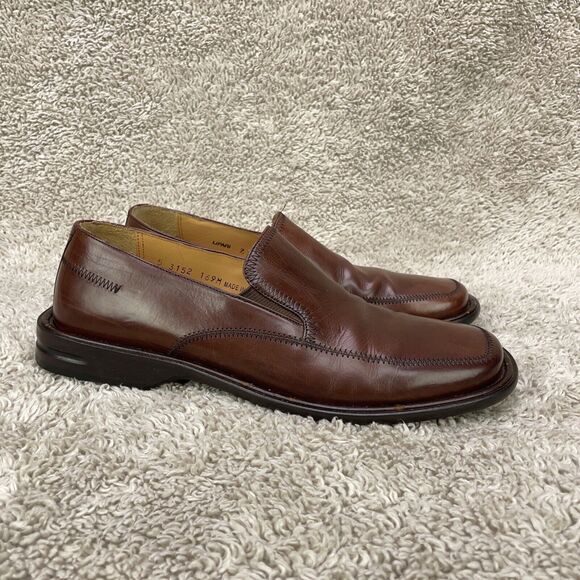 Mezlan Other - Mezlan Men's Size US 7 Lipari Penny Loafer Brown Slip-On Dress Shoes SPAIN Made